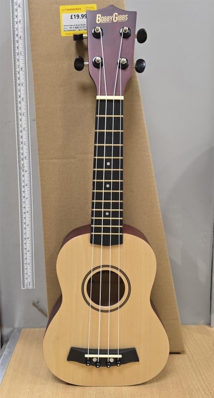 Ukulele Natural Wood Ukulele | 058000030808 | Cash Converters