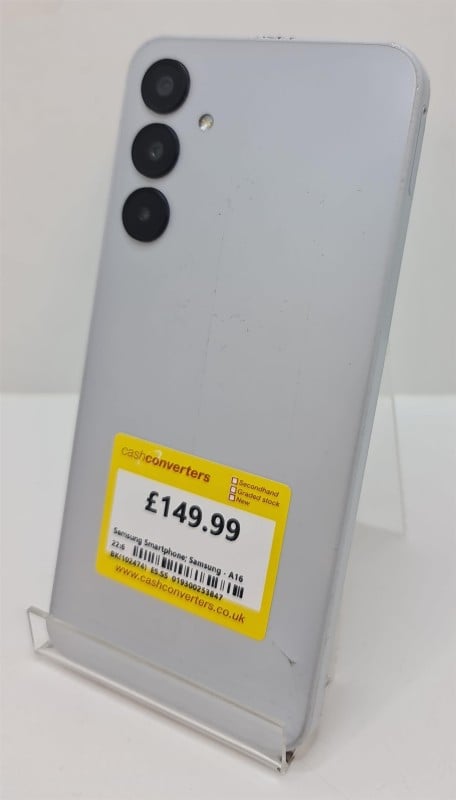 Samsung A16 128GB Silver | 019300253847 | Cash Converters