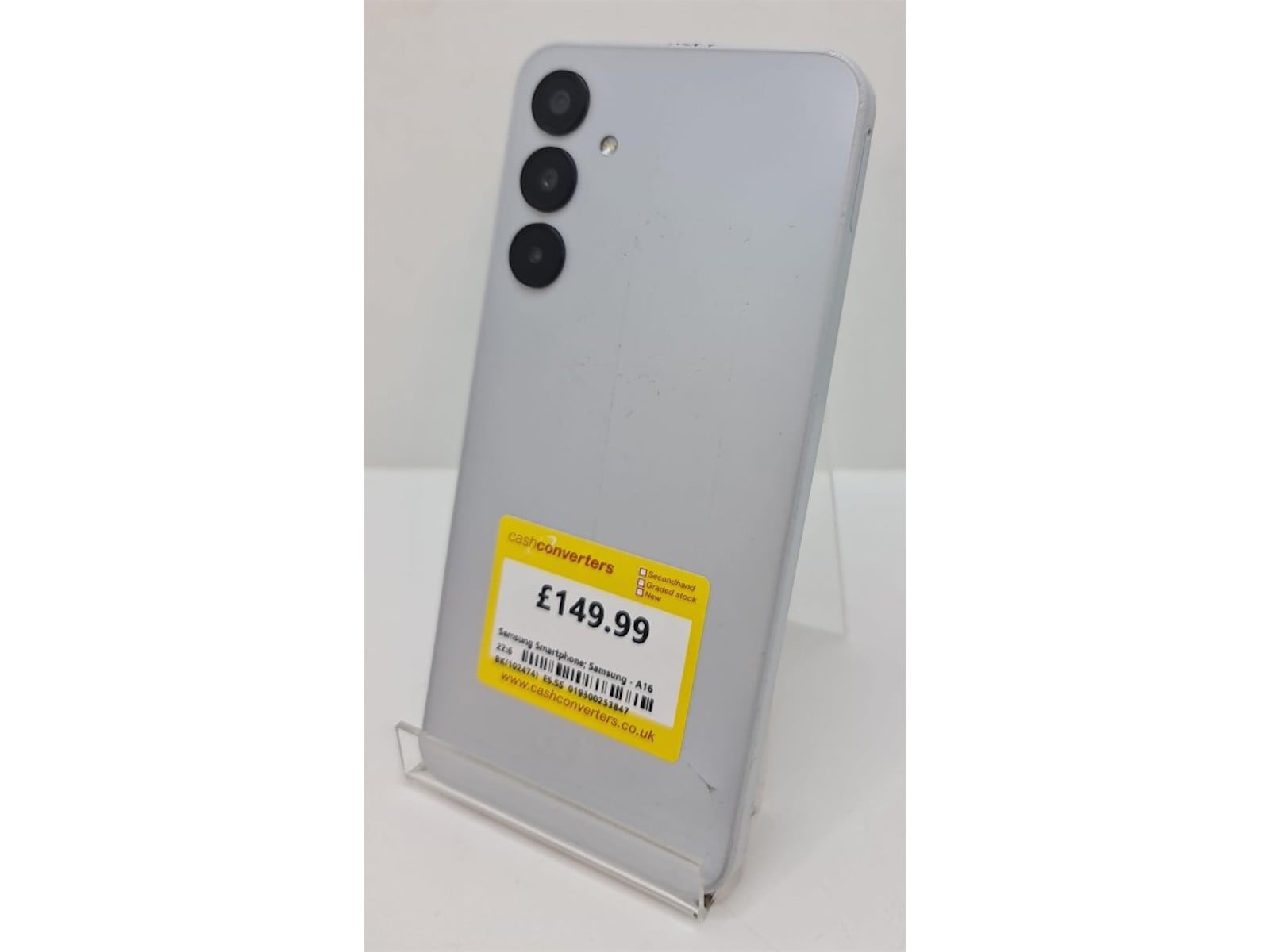 Samsung A16 128GB Silver | 019300253847 | Cash Converters