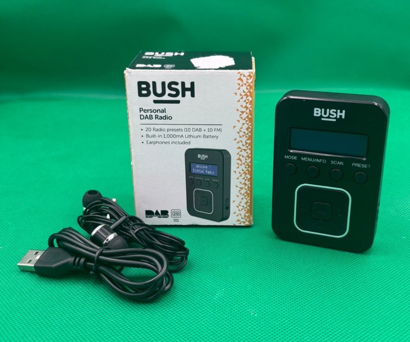 Bush Personal Dab Radio | 033300405706 | Cash Converters