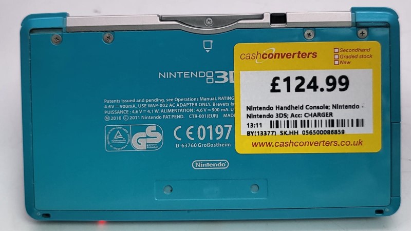 3ds cash converters discount