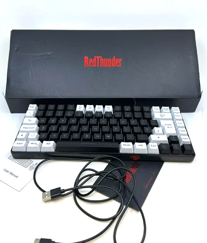 Red Thunder 2.4G Wired Keyboard Black | 030400232300 | Cash Converters