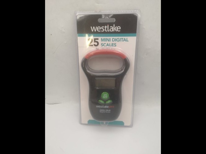 Westlake 25Kg Mini Digital Scales Black, 039500193666