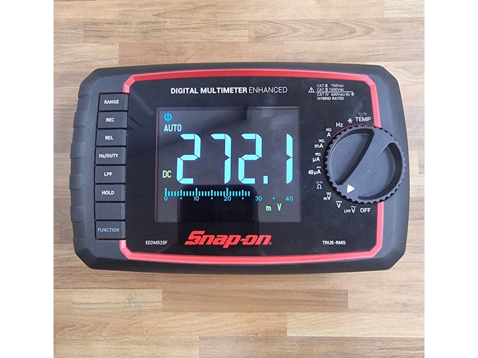 Snap On Rms Multimeter Multimeter Snap On Enhanced Multimeter Trms-Colour Eedm525f ...