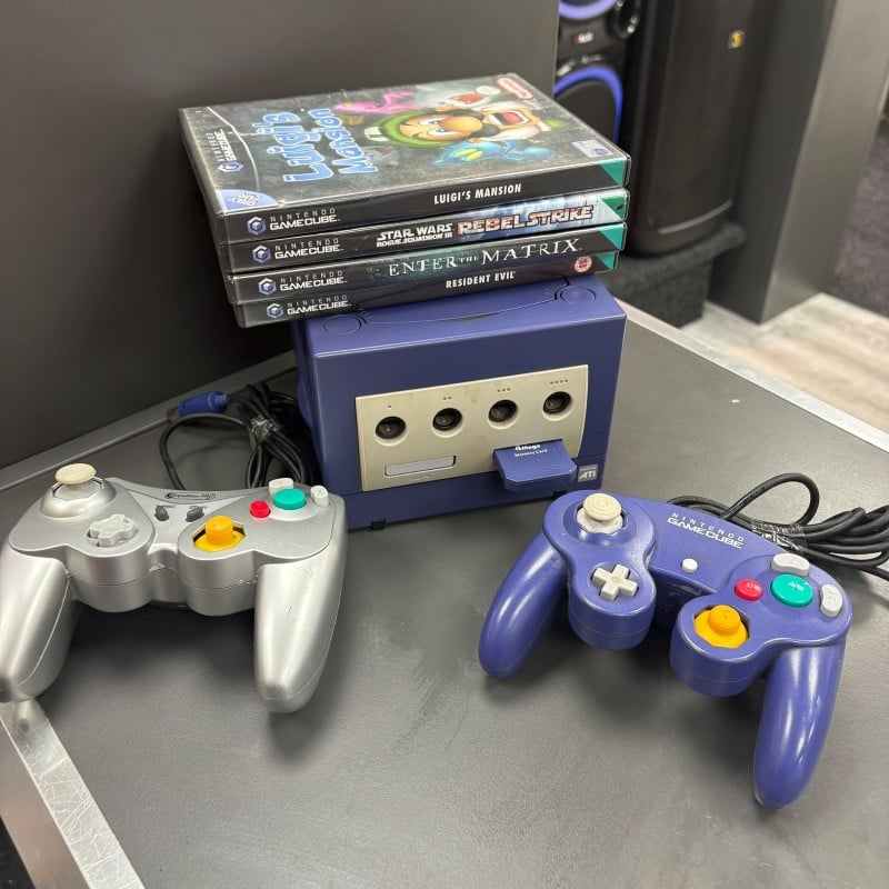 Nintendo Gamecube Purple | 041800185516 | Cash Converters
