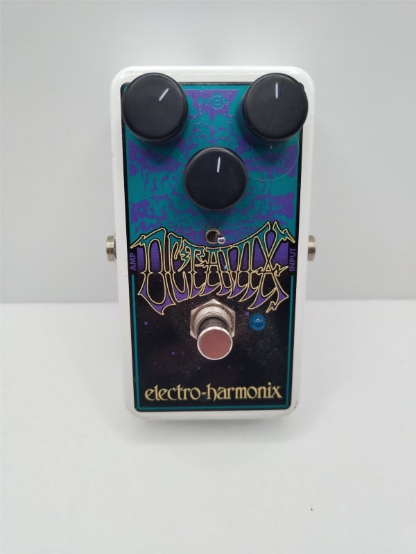 Electric Electro-Harmonix Octavix Octave Fuzz Pedal Silver ...
