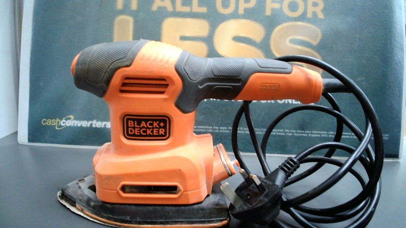 Black & Decker 200W Corded Sander | 033500123500 | Cash Converters
