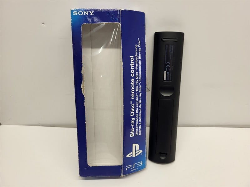 Playstation 3 Ps3 Blu-Ray Disc Remote Control. Black | 038600335018 ...