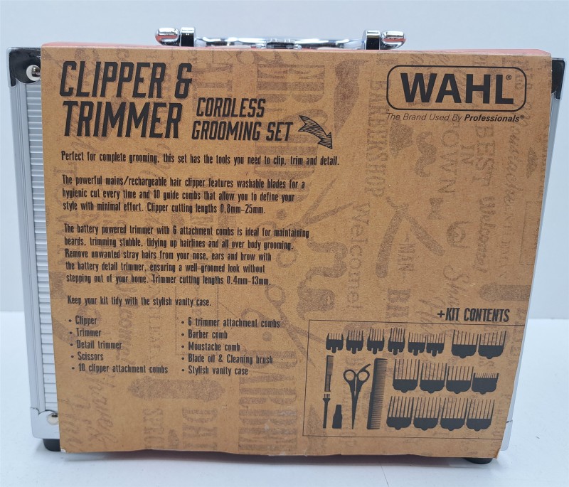Wahl Clippers And Trimmer Black | 020400228996 | Cash Converters