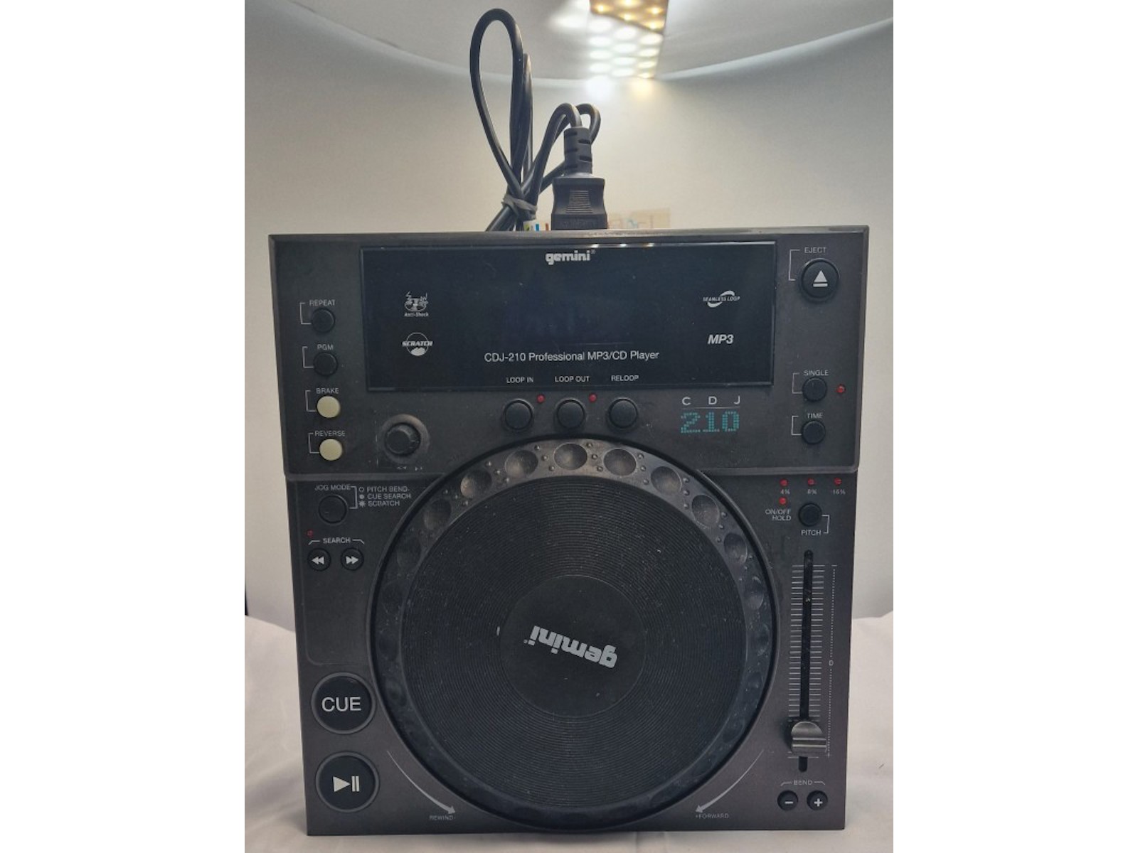 Gemini Professional Mp3/CD Player Dj Equipment | 034700315221 | Cash ...