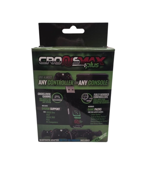 Cross Over Gaming Adapter Cronusmax Plus Black | 016400358911 | Cash ...