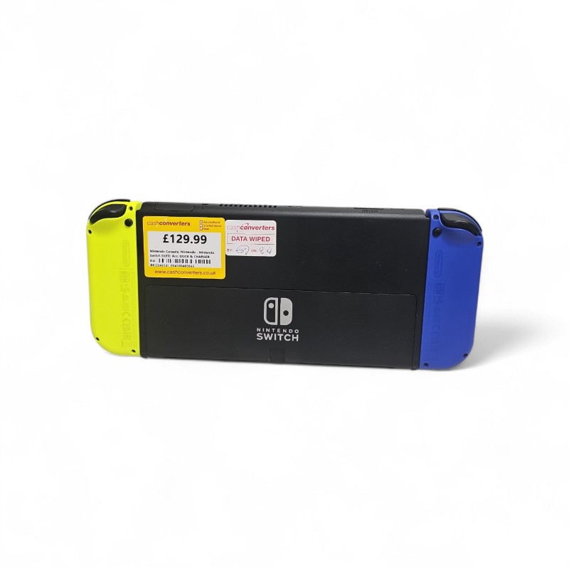 Nintendo Switch Oled Black for £129.99 Second Hand