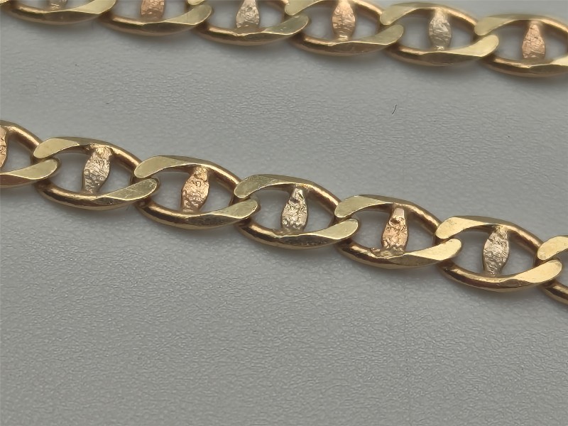 14Ct Gold Anchor Anklet Chain - Fully Hallmarked Anklet Chain ...