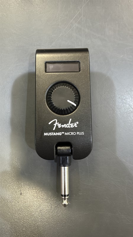 Fender Mustang Micro Plus Headphone Amp Black | 031400142877 | Cash ...