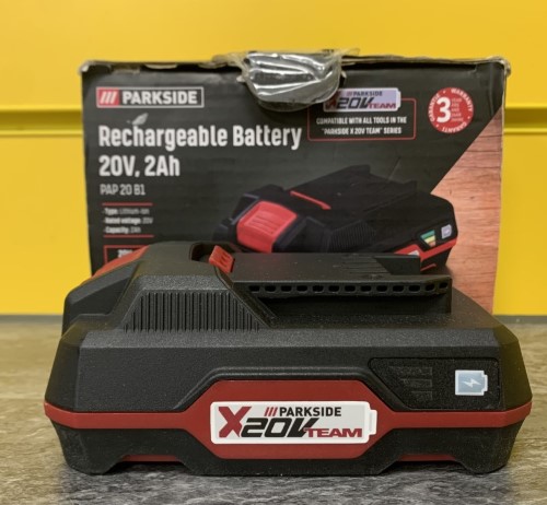 Parkside Rechargeable Battery 20V 2Ah 036200176837 Cash Converters