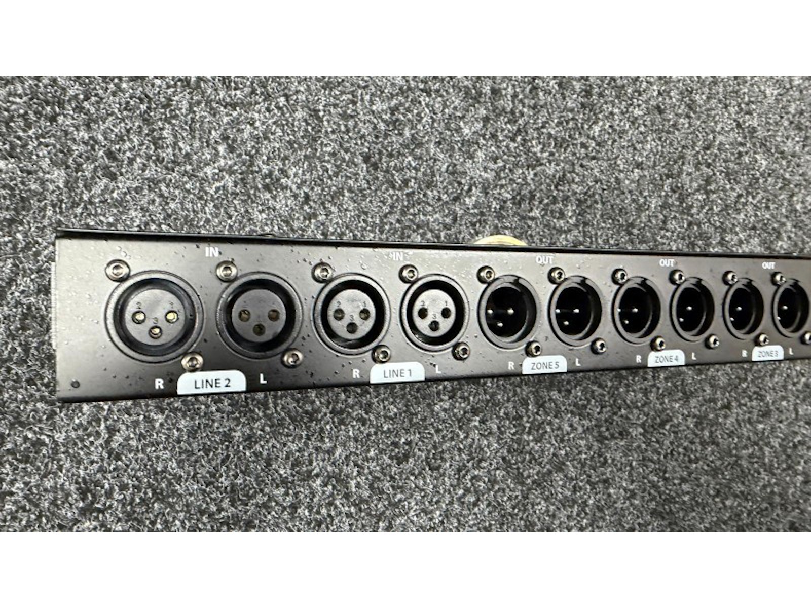 Audio Video Rack Input/output Adastra Adastra Z5m 5-Zone Audio Mixer (2 Inputs / 5 Outputs) 19