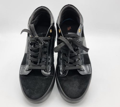 Android homme mid sales top suede trainers