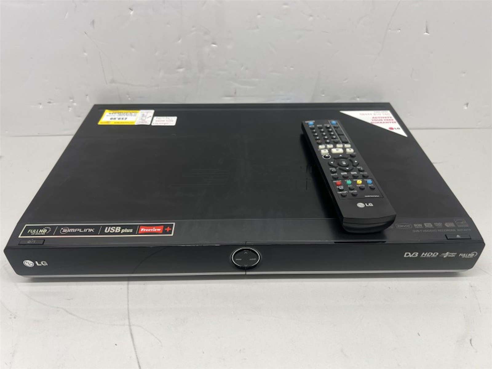 LG Rht497h Freeview + DVD Recorder / Player With 160GB HDD. Black ...