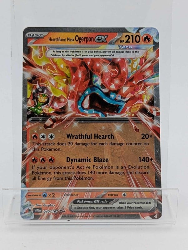 040 167 pokemon card Attack 2 Pokemon TCG: Twilight Masquerade 4x