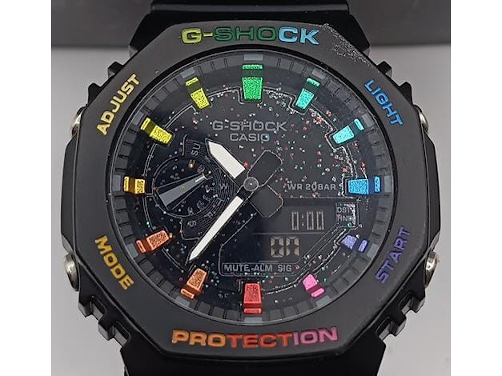 Casio 5611 G-Shock Rainbow Special Edition (Custom) Watch Unisex