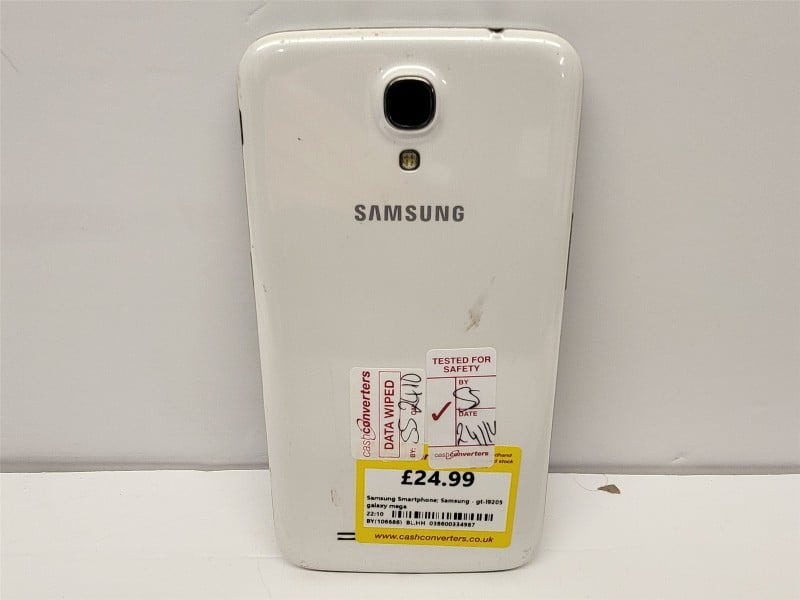 Samsung Galaxy Mega Gt-I9205 16GB White | 038600334987 | Cash Converters