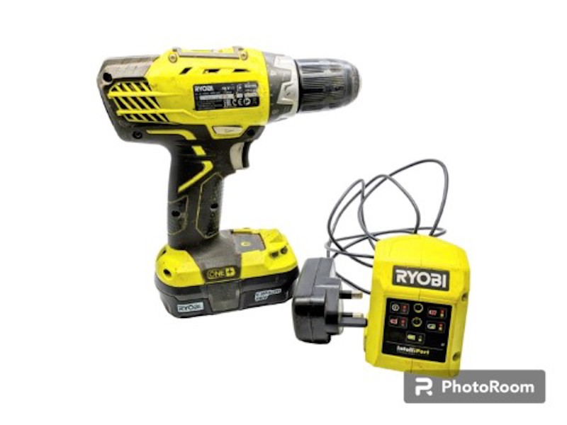 Ryobi Rcd1802 Drill Set, 018500240810