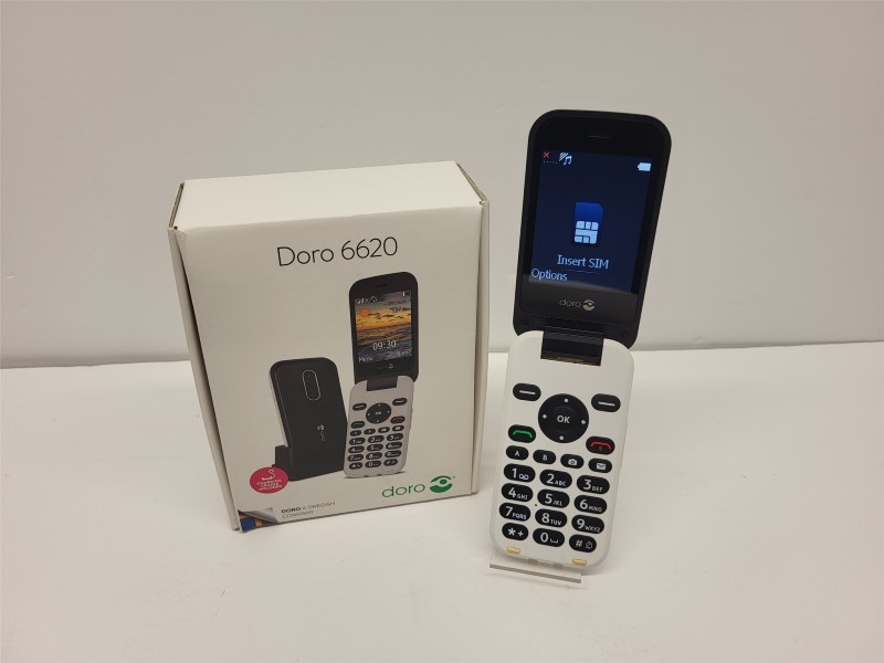 Doro 6620 Basic Flip Mobile Phone. | 038600334762 | Cash Converters