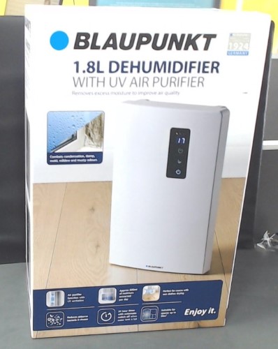 Blaupunkt Dehumidifier With Uv Air Purifier 1.8L (387117) Silver