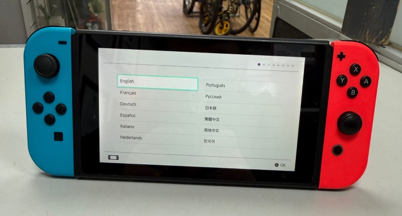 Nintendo Switch Blue for £99.99 Second Hand