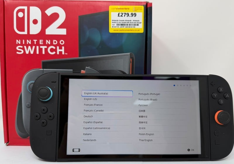 Nintendo Switch 32GB Black for £59.99 Second Hand
