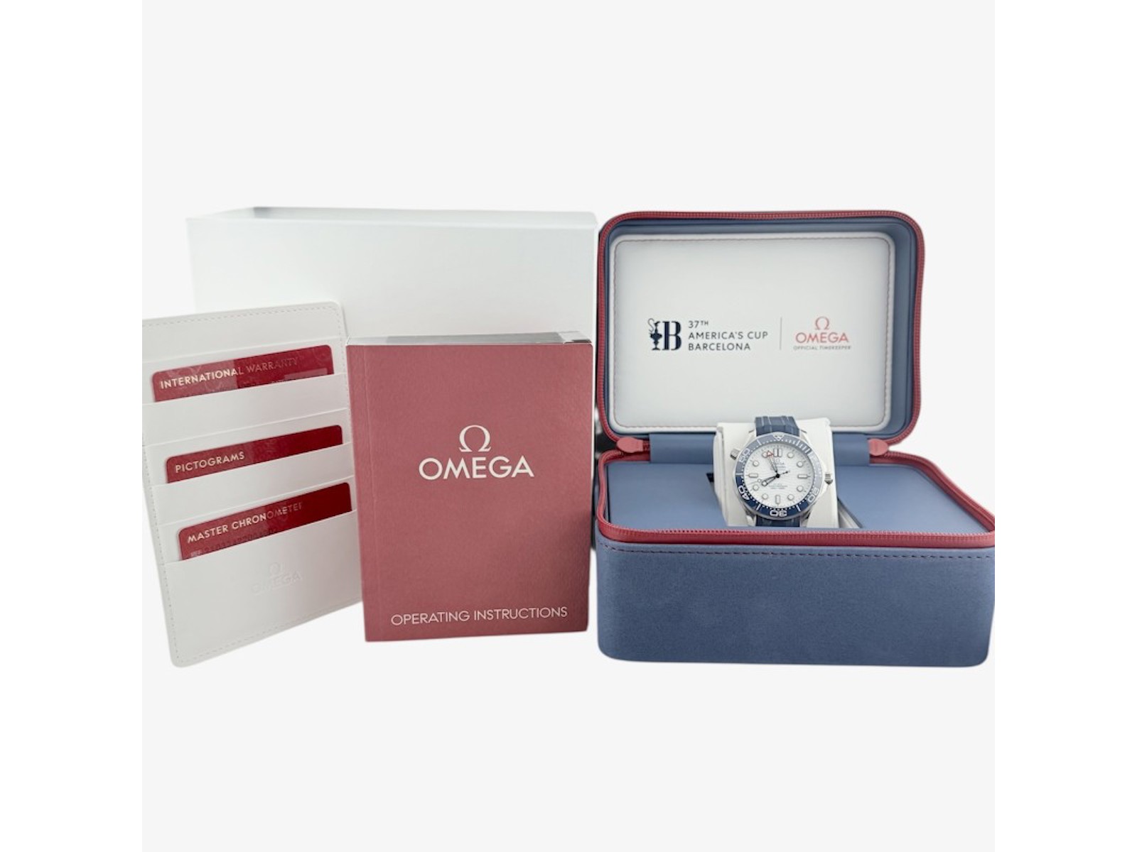 Cubic Omega Omega Watch Mens Seamaster America's Cup Edition (2024) | 021700410136 ...